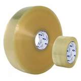 9100 Series Hot Melt Carton Sealing Tape, 72 mm x 55 m x 2.5 mil, Clear, Tan redirect to product page